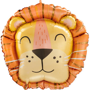 Foil Balloon - Shape - Lion - Get Wild